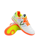 Бутсы зальные Tornado 2.0 White/orange, размер 39, JÖGEL ЦБ-00003462