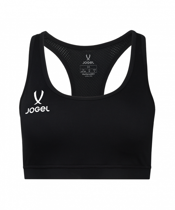 Топ-бра тренировочный JOGEL DIVISION PerFormDRY Training Bra, черный, размер XXS ЦБ-00008264