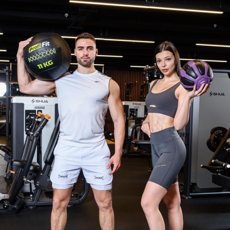 Медицинбол набивной (Wallball) PROFI-FIT 11 кг