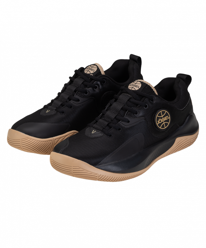 Кроссовки баскетбольные Launch LOW, Black/gold, размер 41, Jögel ЦБ-00003482