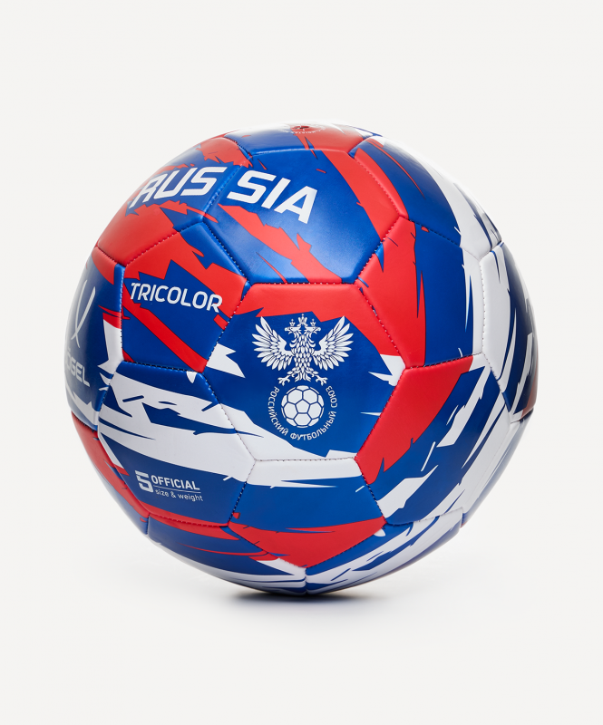 Мяч футбольный Flagball Tricolor №5, Jögel ЦБ-00003931