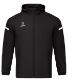 Куртка ветрозащитная CAMP 2 Rain Jacket, черный, детский, размер YM, Jögel ЦБ-00005429