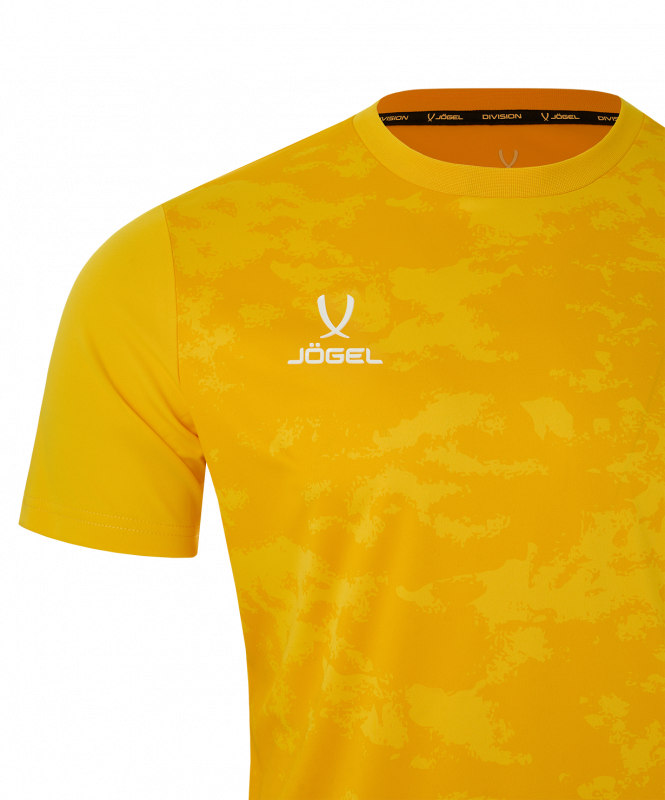 Футболка вратарская DIVISION PerFormDRY SPLASH GK Jersey, желтый, размер L, Jögel ЦБ-00004628