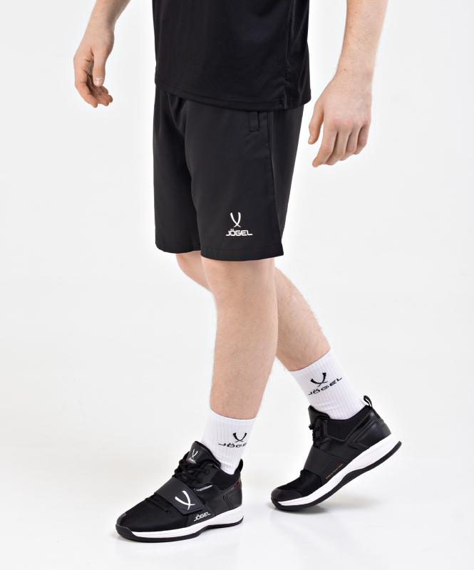 Шорты спортивные Camp Woven Shorts, черный, Jögel ЦБ-00000347