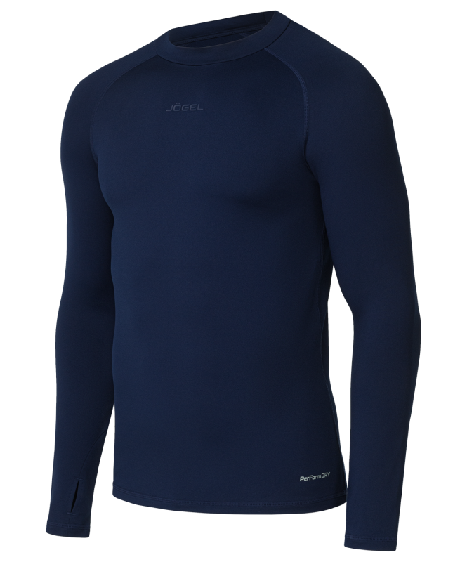 Джемпер компрессионный PerFormDRY Baselayer Warm Top, темно-синий, размер XS, Бренд не указан ЦБ-00003137