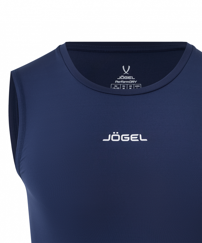Майка компрессионная CAMP PerFormDRY Baselayer SL Tee, темно-синий, размер M, JÖGEL ЦБ-00004976