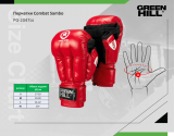 Перчатки Combat Sambo красные Green Hill PG-2047cs S