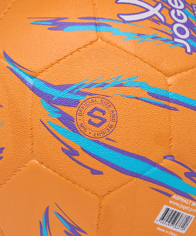 Мяч футбольный JOGEL Asphalt №5, оранжевый, размер 5 ЦБ-00007703