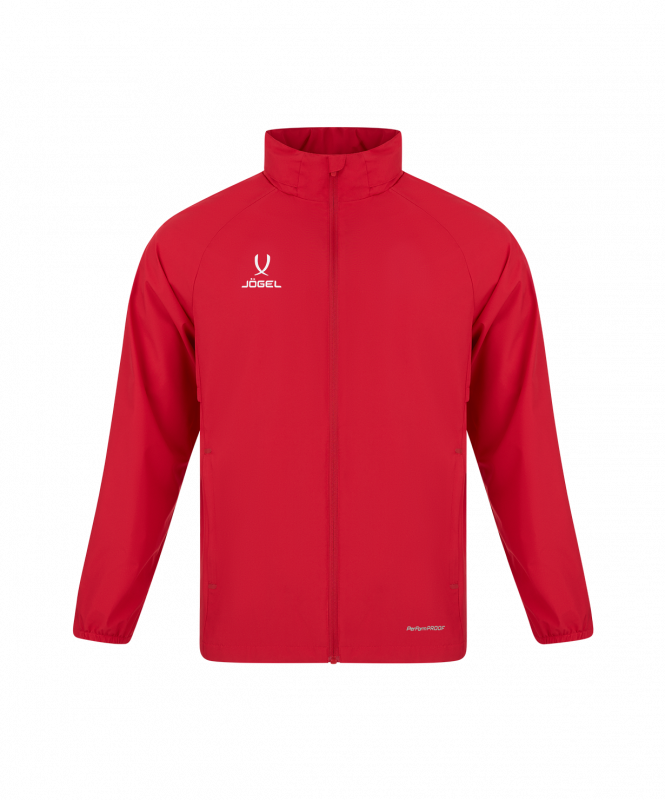 Куртка ветрозащитная JÖGEL PREMIER PerFormPROOF FZ Rain Jacket, красный, размер XS ЦБ-00004951