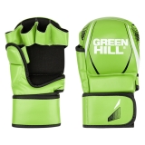 Гибридные перчатки для ММА зелено-черные Green Hill MMI-603GH S