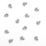 Комплект зацепов для лазания 12 штук (серый) ROMANA Dop23