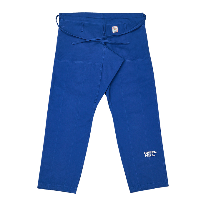 Кимоно Дзюдо SUPER одобрено IJF синее без погон Green Hill JSS-10212 3/160 см
