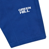 Кимоно Дзюдо SUPER одобрено IJF синее без погон Green Hill JSS-10212 4/170 см