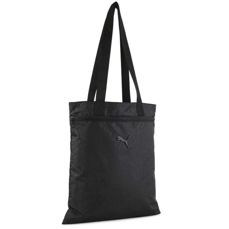 Сумка шоппер PUMA POP Tote, 09133607, полиэстер, черный