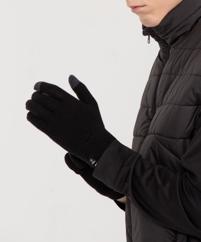 Перчатки зимние ESSENTIAL Touch Gloves, черный, Jögel