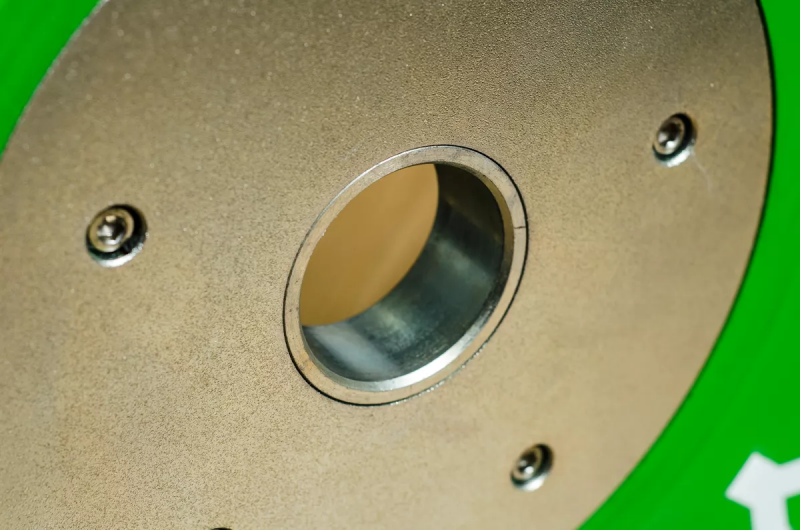 Диск соревновательный 10кг, зеленый YOUSTEEL