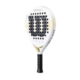 Ракетка для падела WILSON Optix V2 Lite WH, WR190711U2, для начин-х, стекловолокно, бело-черн-беж