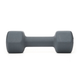 Гантель TORRES 4 кг, PL522504, металл в неопреновой оболочке, форма шестигранник, серый