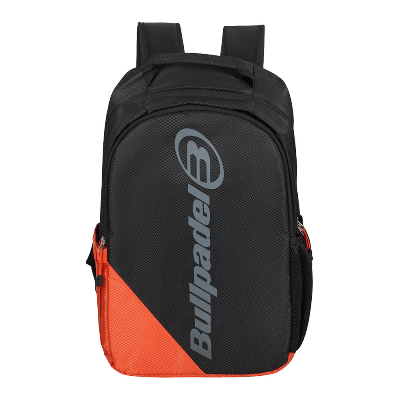Рюкзак спортивный BULLPADEL Advance, BPM26004-BK, полиэстер, черно-оранжевый