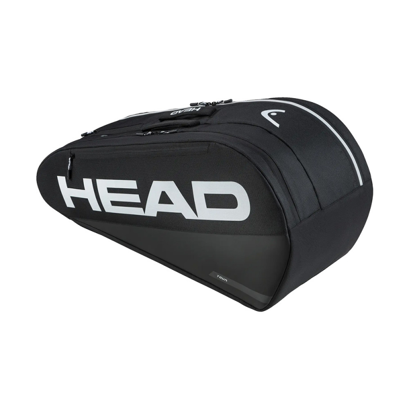 Сумка-чехол HEAD TOUR Racquet Bag M, 260226-BK, с карманом для 6 тен.ракеток, черный