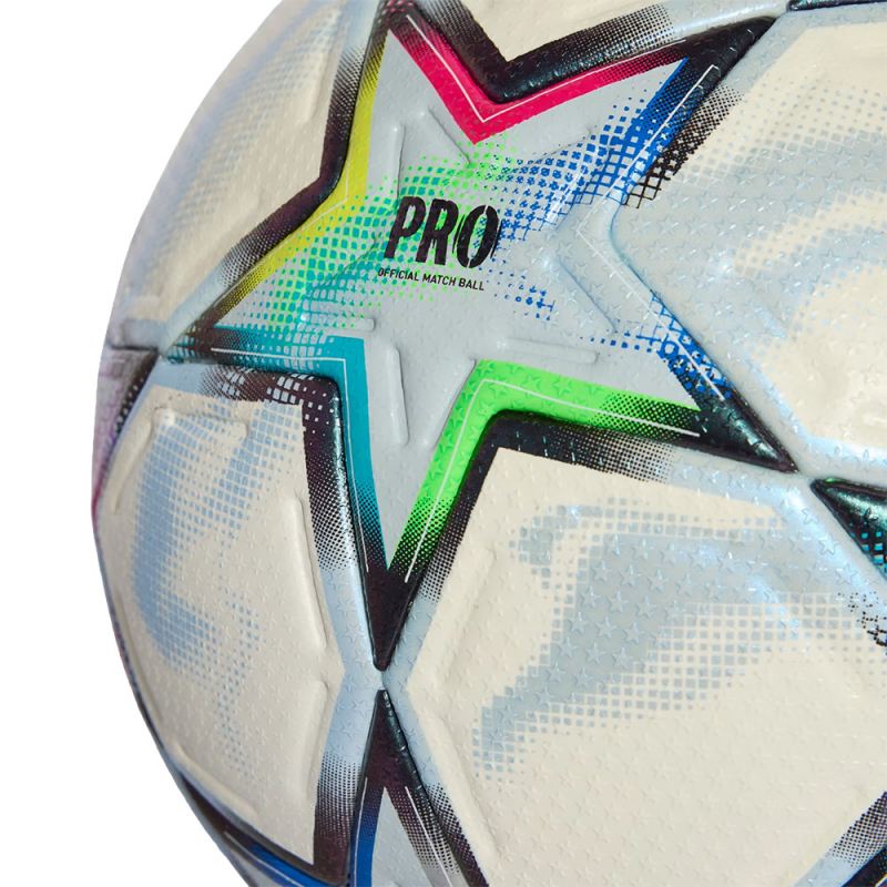 Мяч футб. ADIDAS UCL PRO, KE9757, р.5, 32п, FIFA Quality PRO, ТПУ, термосш, белый, мультиколор
