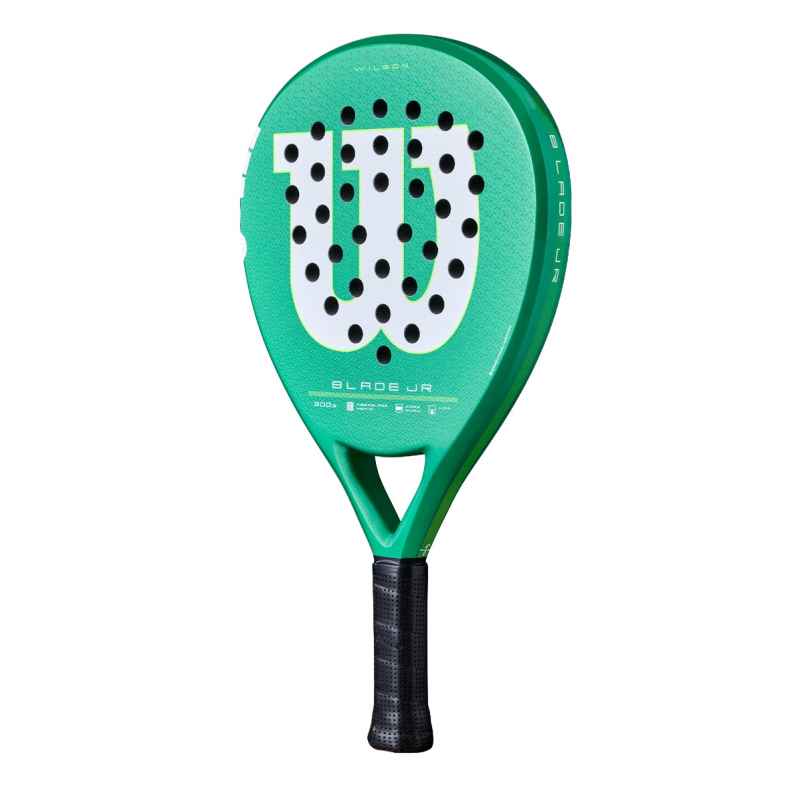 Ракетка для падела WILSON Blade Jr V4 Padel, WR213811U0, для начин-х, стекловолокно, зеленый