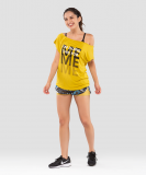 Женская футболка Ease Off mustard FA-WT-0202-MSD, горчичный, FIFTY