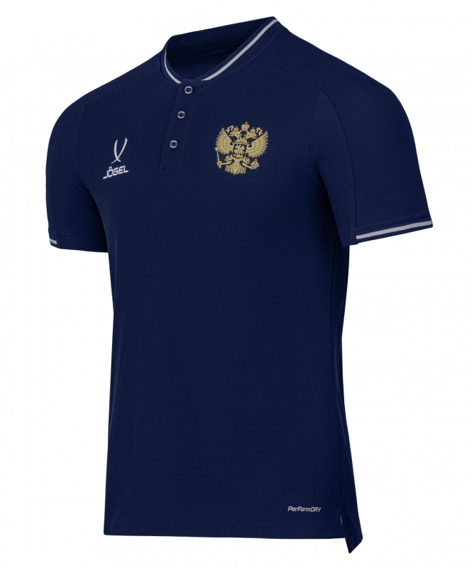Поло JOGEL NATIONAL PerFormDRY Polo, темно-синий, размер XS ЦБ-00003124