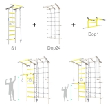 Комплекс «Шведская стенка ROMANA S1» (Pastel)