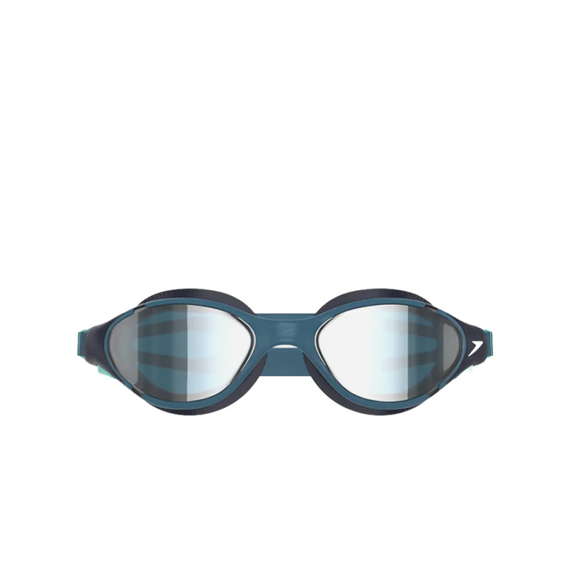 Очки для плав. SPEEDO Biofuse 2.0 Mirror 8-002331005-0021, ЗЕРКАЛЬНЫЕ линзы, синяя оправа