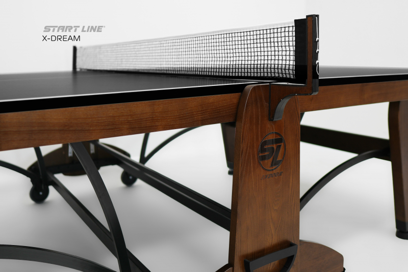Стол теннисный X-dream Start Line (Дуб натуральный (natur-wood), ЛДСП Графит)