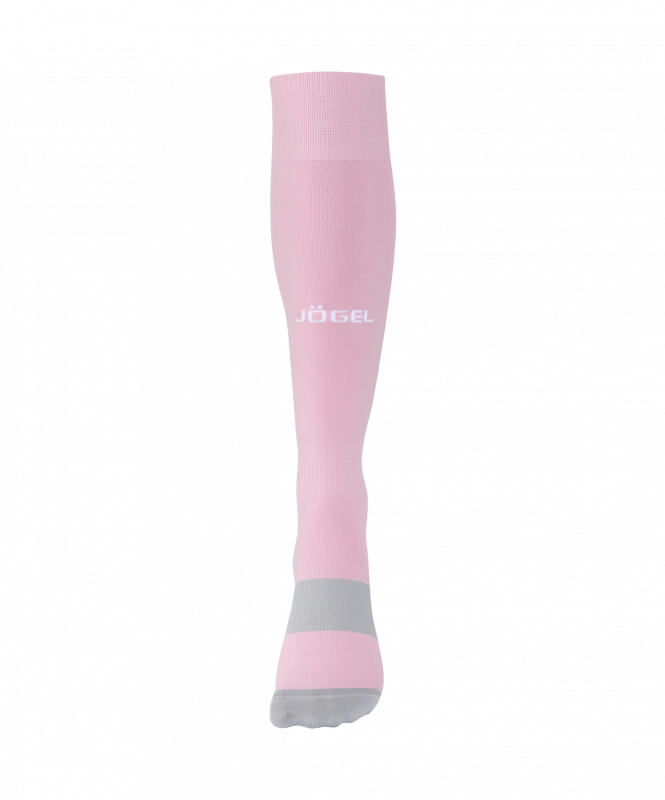 Гетры футбольные JÖGEL CAMP BASIC SOCKS, розовый/белый, размер 28-31 ЦБ-00005447
