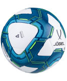 Мяч футзальный Blaster №4, белый/синий/голубой, размер 4, Jögel УТ-00017614