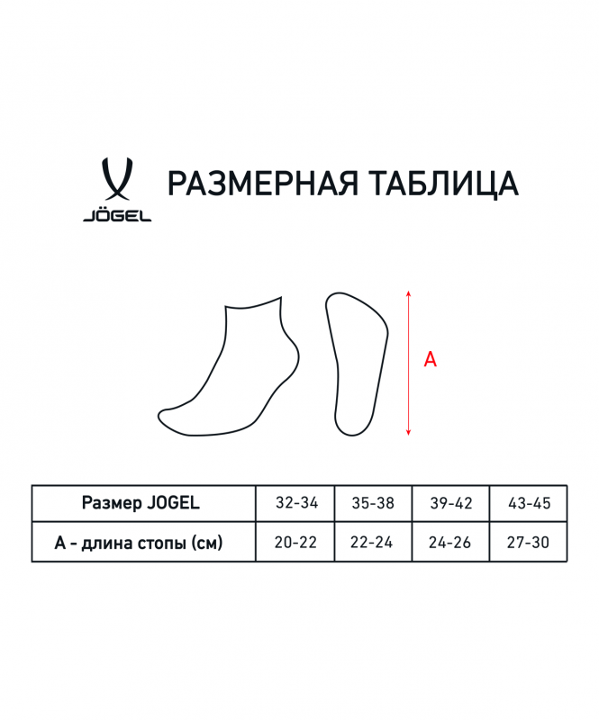 Носки низкие ESSENTIAL Short Casual Socks, белый, размер 39-42, Jögel УТ-00020721