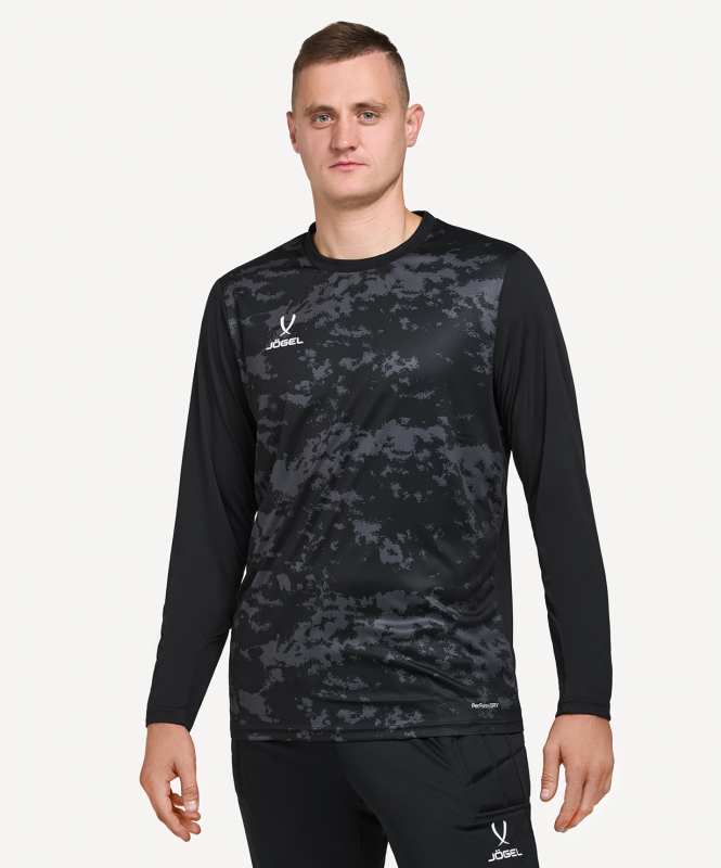 Свитер вратарский DIVISION PerFormDRY GK Splash, черный, размер YXL, Jögel ЦБ-00001822