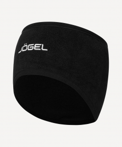 Повязка спортивная на голову JOGEL Camp Training Fleece Headband, черный, размер Б/Р ЦБ-00006833
