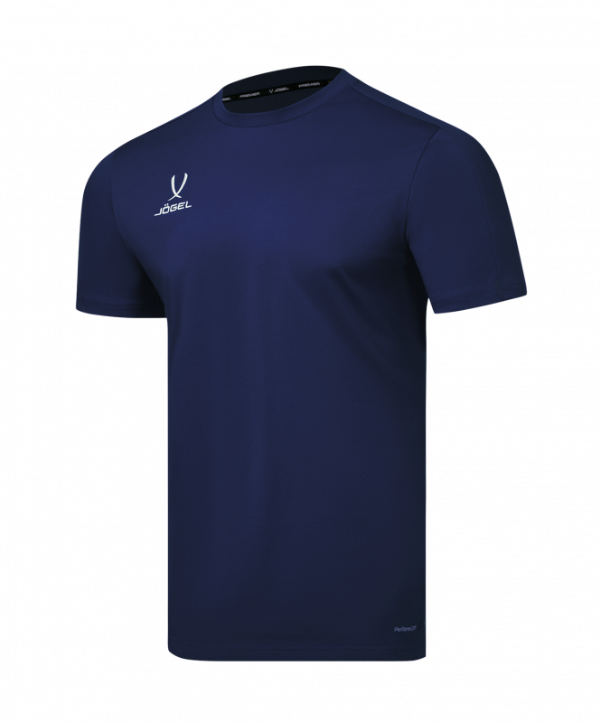 Футболка тренировочная JÖGEL PREMIER PerFormDRY TRN CVC Tee, темно-синий, размер XXXL ЦБ-00005380