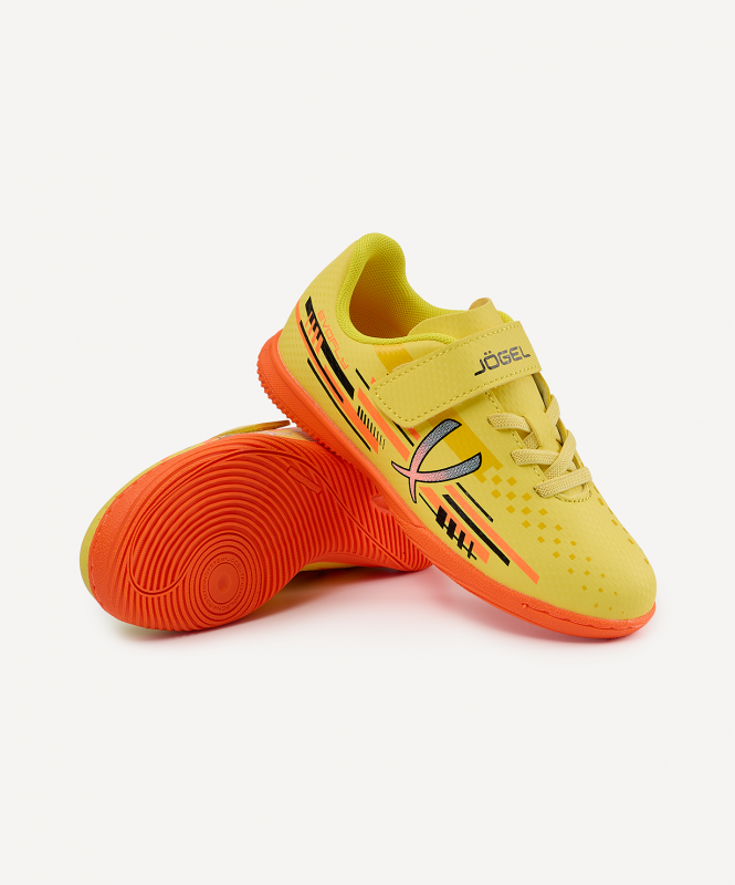 Бутсы зальные Evofly IN Talant Yellow/orange, детский, размер 29, Jögel ЦБ-00004206