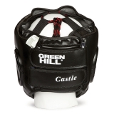 Боксерский шлем CASTLE черный Green Hill HGC-9014 S