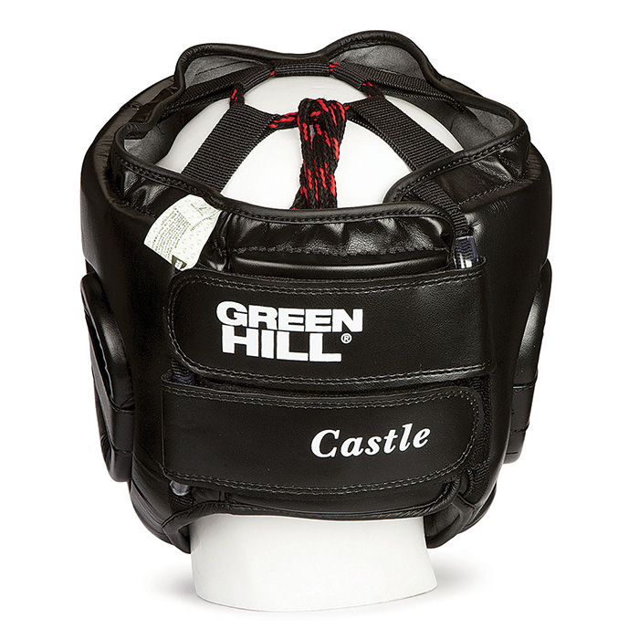 Боксерский шлем CASTLE черный Green Hill HGC-9014 S