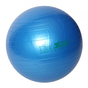 Гимнастический мяч INEX Swiss ball 75 см, синий