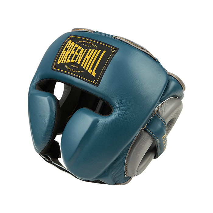 боксерский шлем AZTEC синий/серый Green Hill THBHMX-57 XL