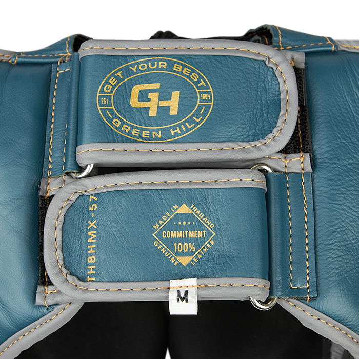 боксерский шлем AZTEC синий/серый Green Hill THBHMX-57 XL