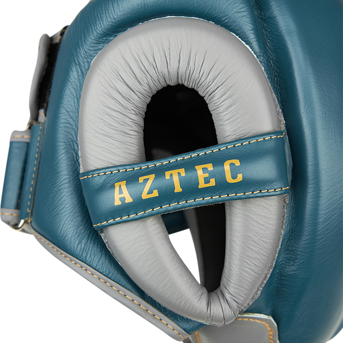 боксерский шлем AZTEC синий/серый Green Hill THBHMX-57 XL