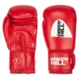 Боксерские перчатки Super Star одобренные IBA красные Green Hill BGS-1213IBA 10oz
