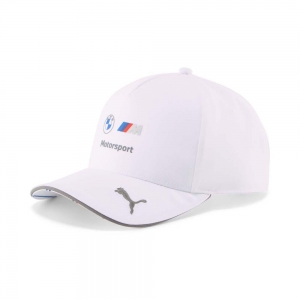 Бейсболка спорт. PUMA Bmw Replica Team Bb Cap 02379902, 100% полиэстер, белый