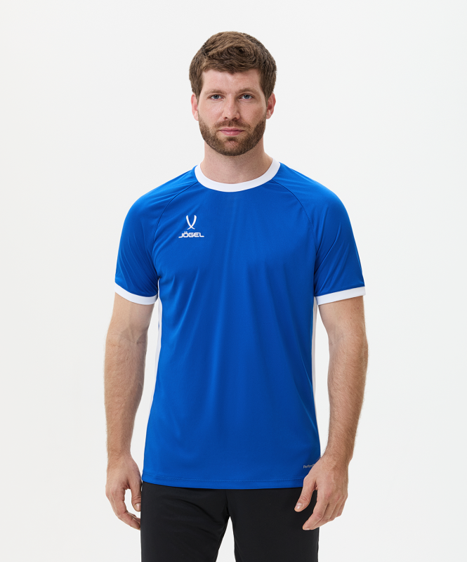 Футболка игровая DIVISION PerFormDRY Element Jersey, синий, Jögel ЦБ-00004145