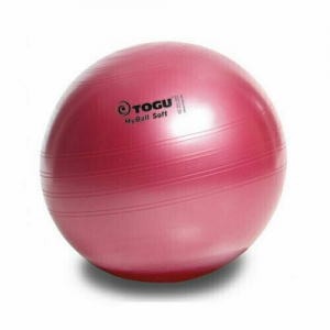 Мяч гимнастический TOGU My Ball Soft 75 см красный пелрамутровый