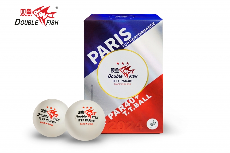 Мячи для н/т Double Fish PAR40+ 3 (paris (6 шт/упак.) р-р.40+