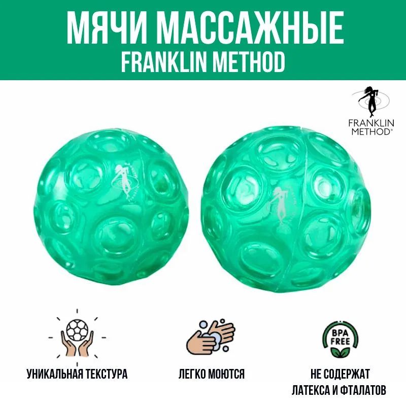 Мячи массажные текстурированные Franklin Method Ball Set 9001